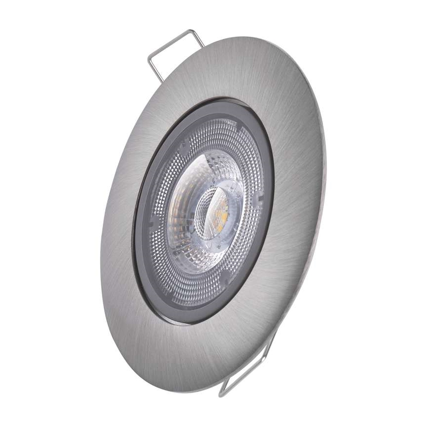 Luminaire LED encastrable LED/5W/230V 4000 K argent