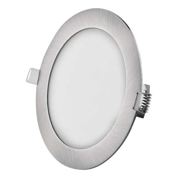 Plafonnier encastré LED NEXXO LED/12,5W/230V 3000/3500/4000K argenté Ø 17 cm