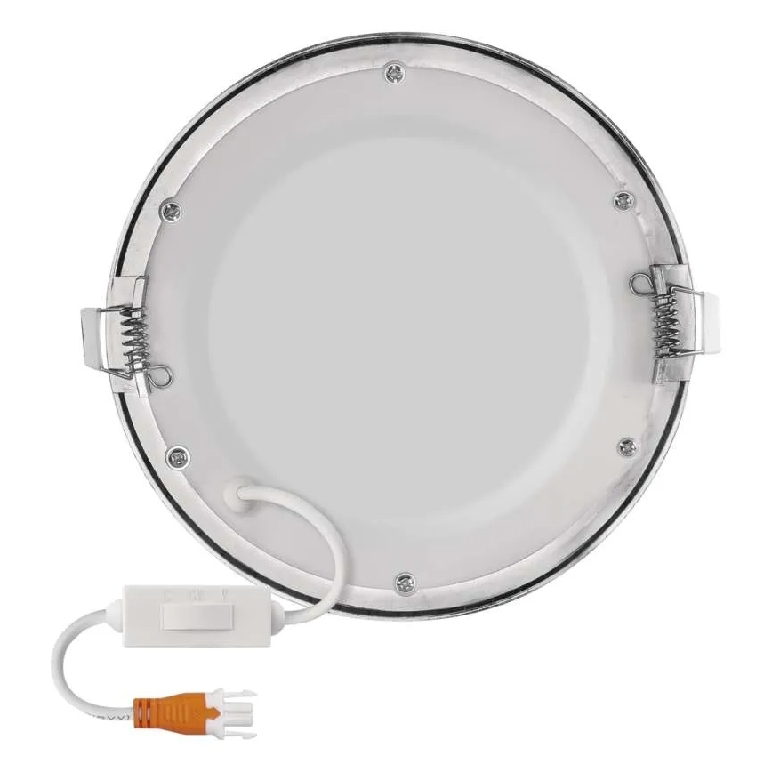 Plafonnier encastré LED NEXXO LED/12,5W/230V 3000/3500/4000K argenté Ø 17 cm