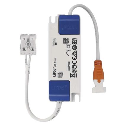 Plafonnier encastré LED NEXXO LED/18W/230V 3000/3500/4000K argenté 22,5x22,5 cm