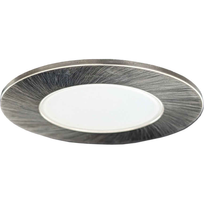 Plafonnier LED encastré pour salle de bains BONO LED/8W/230V 3000K IP65 chrome mat
