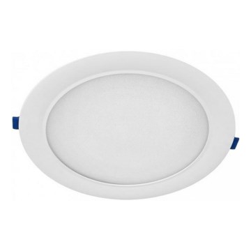 Plafonnier encastré LED SIGARO LED/18W/230V 3000/4000/6500K Ø 22 cm blanc
