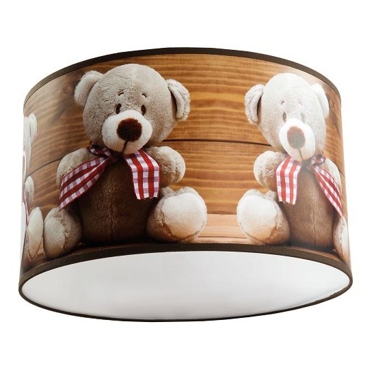 Plafonnier enfant BEARS 1xE27/60W/230V