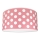 Plafonnier enfant DOTS PINK 2xE27/60W/230V rose