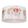 Plafonnier enfant GIRLS VIBES 1xE27/60W/230V Ø 40 cm pour filles