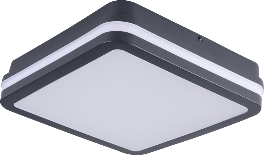Plafonnier extérieur avec détecteur de mouvement BENO LED/12/18W/230V 3000/3500/4000K IP65 anthracite carré