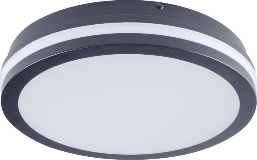 Plafonnier extérieur BENO LED/24/30W/230V 3000/3500/4000K IP65 anthracite arrondi