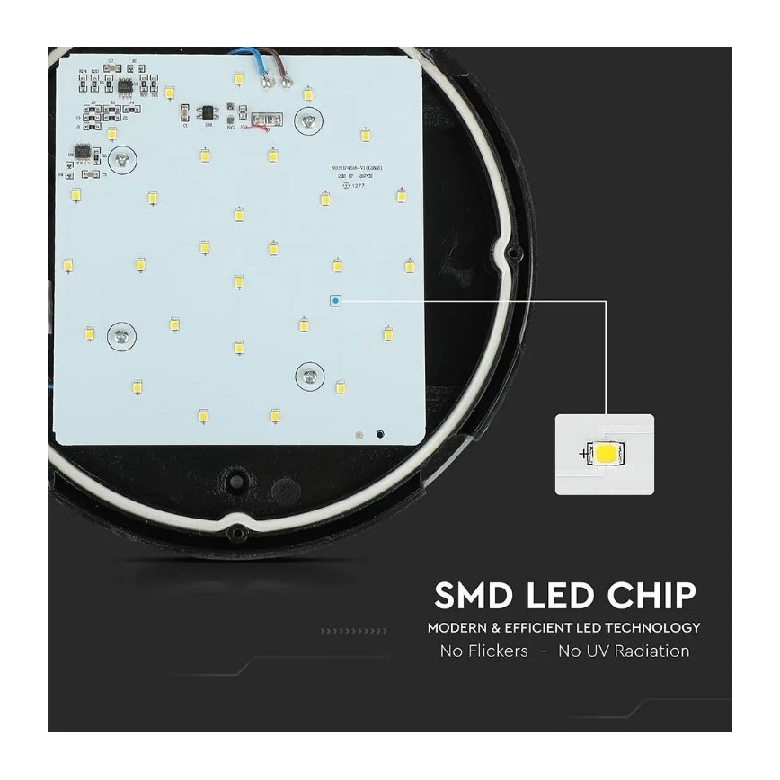 Plafonnier extérieur LED/12W/230V IP54