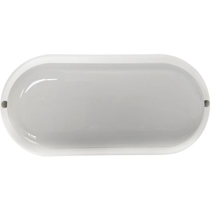 Plafonnier extérieur LED/15W/230V 4200K 20x9,8 cm IP64 blanc