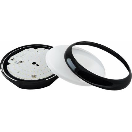 Plafonnier extérieur à intensité variable STROPY LED/12/15/18/22W/230V 3000/4000/6000K IP65 noir