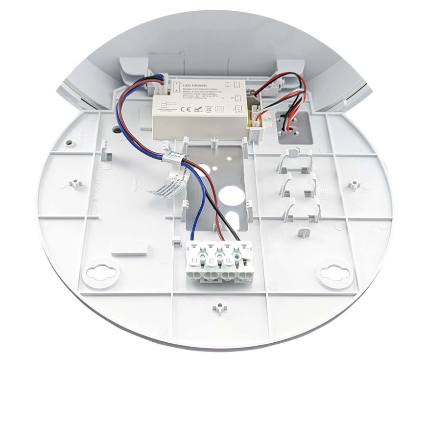 Plafonnier extérieur à intensité variable STROPY LED/12/15/18/22W/230V 3000/4000/6000K IP65 noir