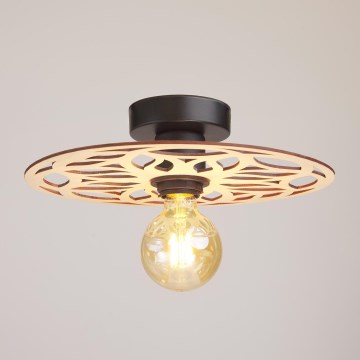 Plafonnier FALCO 1xE27/60W/230V d. 30 cm beige