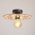 Plafonnier FALCO 1xE27/60W/230V d. 30 cm beige