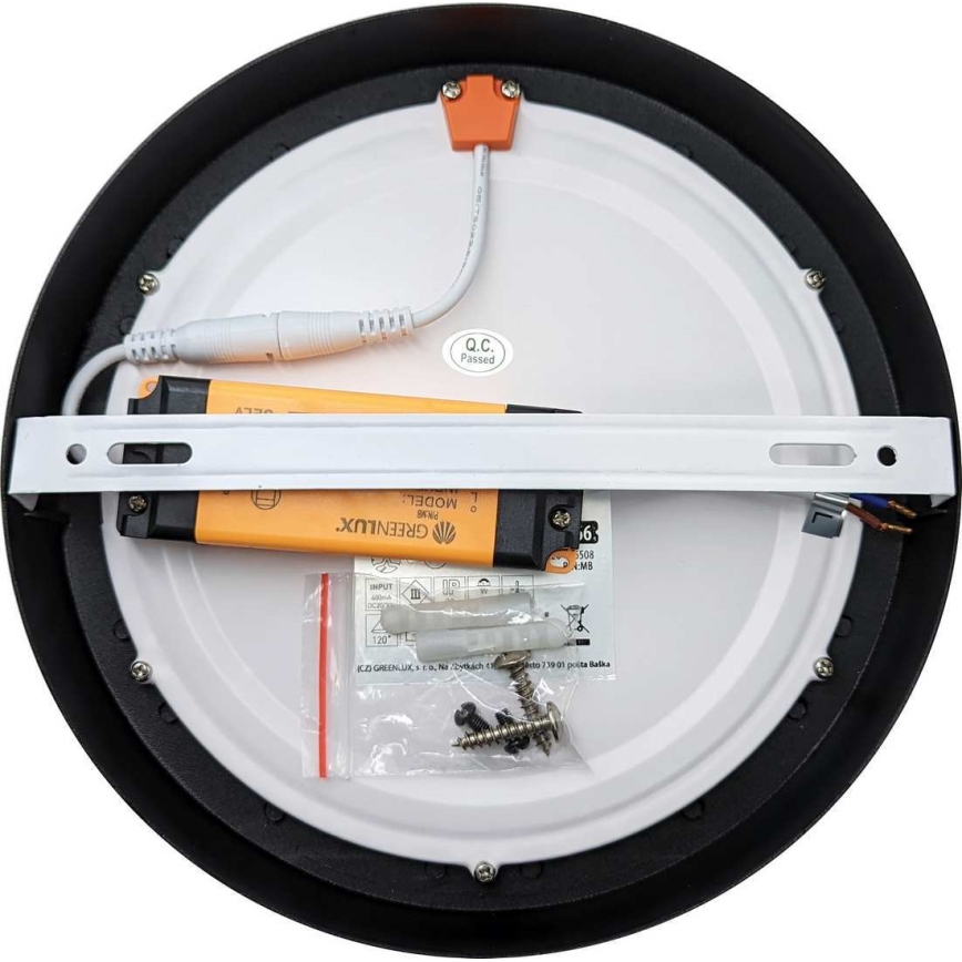 Plafonnier FENIX LED/18W/230V 3800K d. 22,5 cm