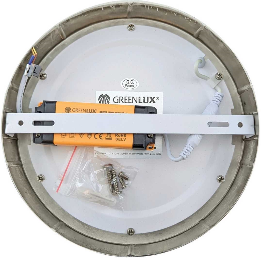 Plafonnier FENIX LED/24W/230V 2800K d. 29,8 cm