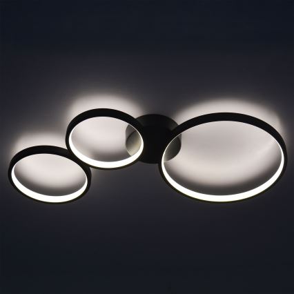 Plafonnier FLAMENCO LED/33W/230V 4000K noir