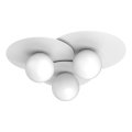 Plafonnier FLAT 3xE27/15W/230V 55x60 cm blanc