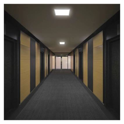 Plafonnier FLORI LED/22W/230V 4000K blanc 42x42 cm