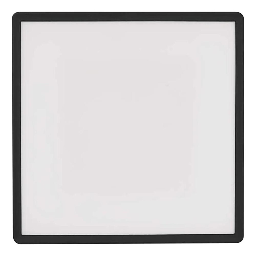 Plafonnier FLORI LED/22W/230V 4000K noir 42x42 cm