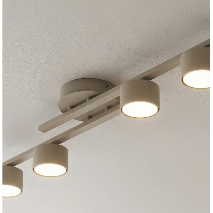 Plafonnier FRAGMENT 4xGX53/12W/230V beige