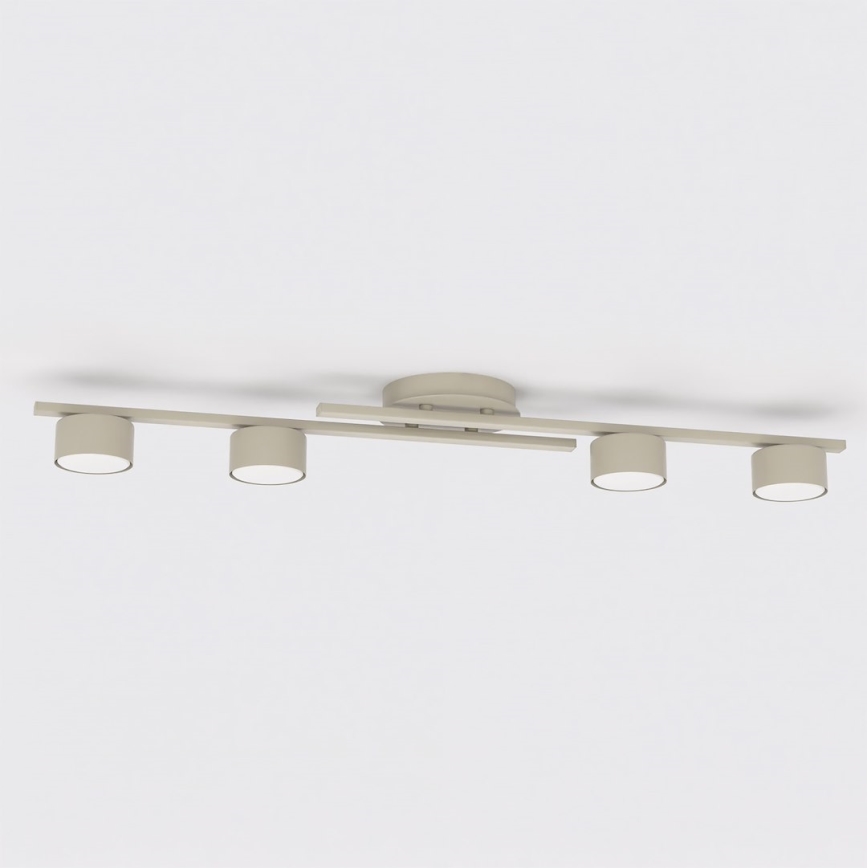 Plafonnier FRAGMENT 4xGX53/12W/230V beige