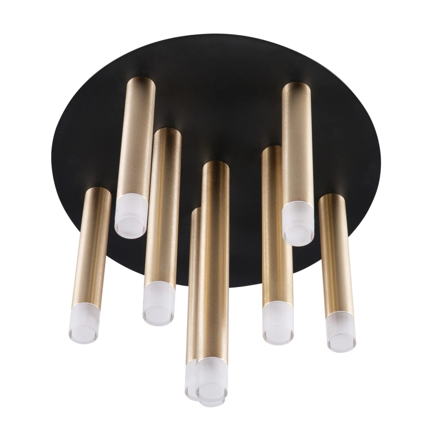 Plafonnier GLAM 9xG9/8W/230V doré