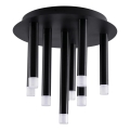 Plafonnier GLAM 9xG9/8W/230V noir