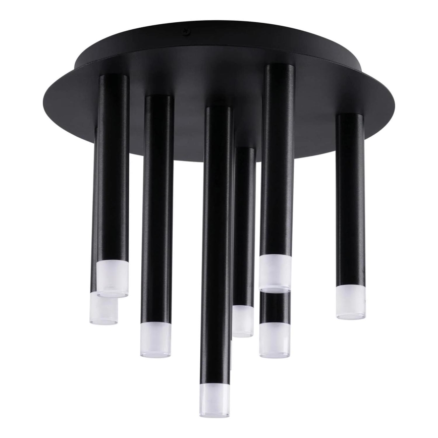 Plafonnier GLAM 9xG9/8W/230V noir