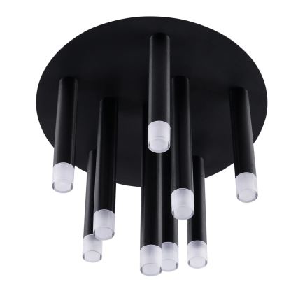Plafonnier GLAM 9xG9/8W/230V noir