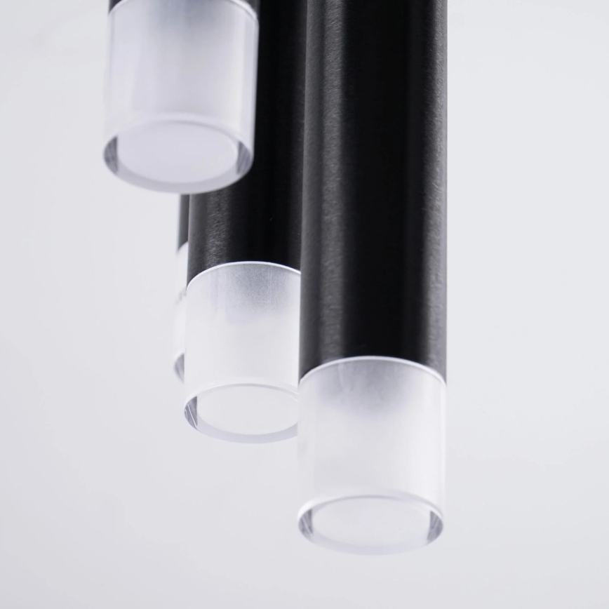 Plafonnier GLAM 9xG9/8W/230V noir