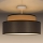 Plafonnier GRACE 1xE27/60W/230V beige/marron