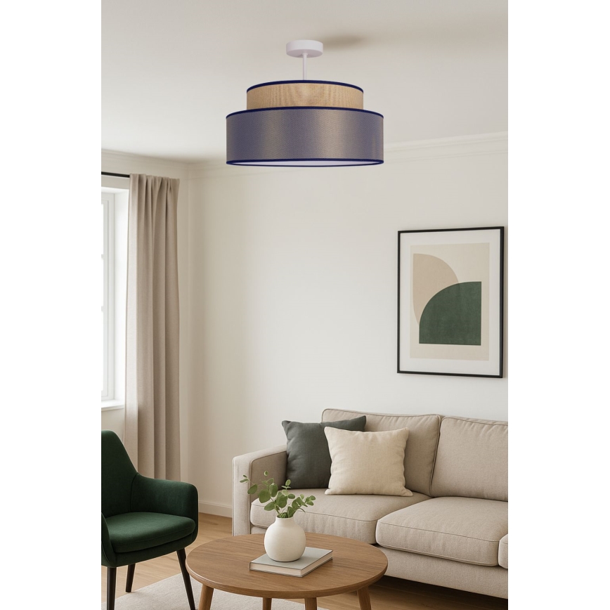 Plafonnier GRACE 1xE27/60W/230V beige/marron