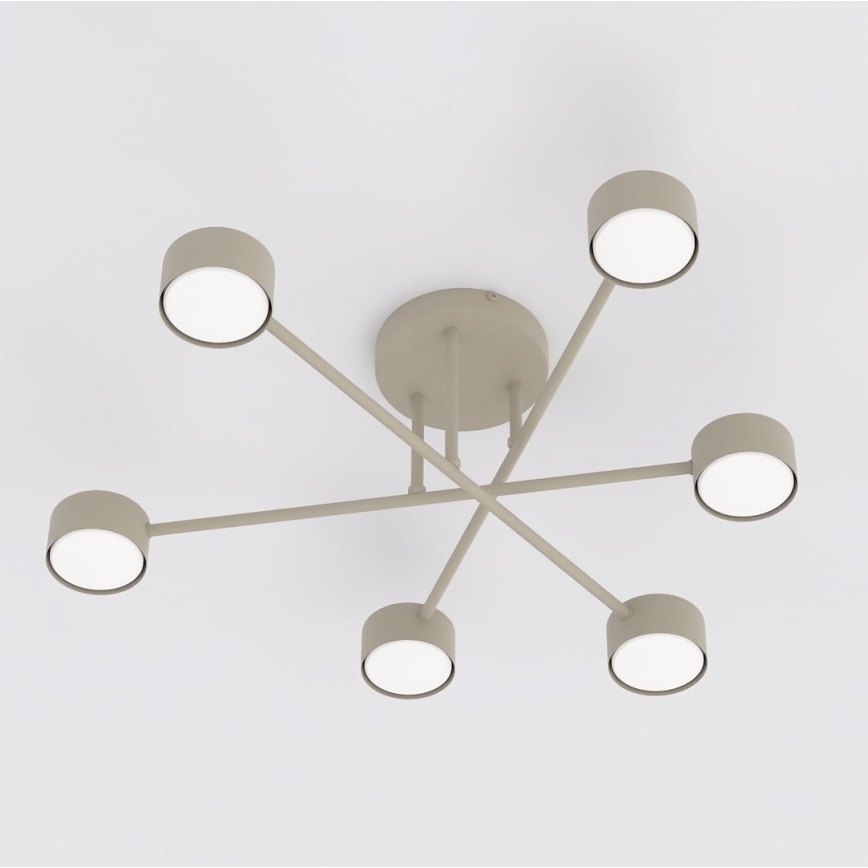 Plafonnier HALO 6xGX53/10W/230V beige