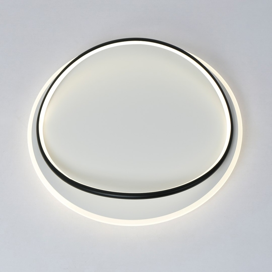 Plafonnier HALO LED, 38 W, 230 V, Ø 50 cm, noir