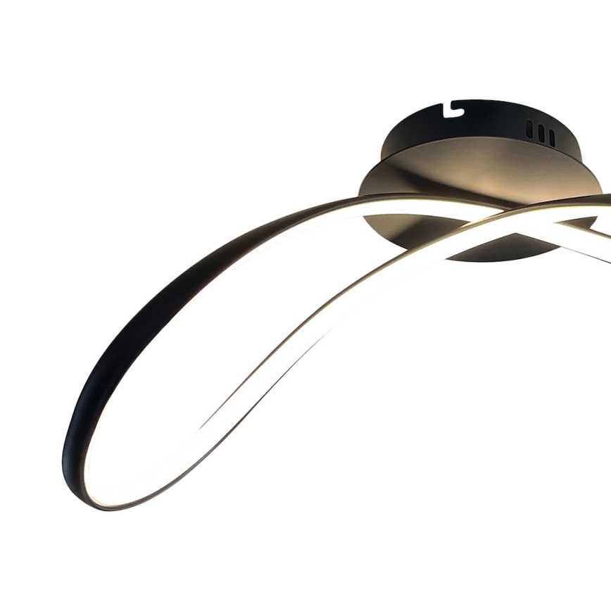 Plafonnier INFINITY LED/21W/230V noir
