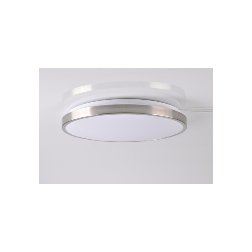 Plafonnier KERN LED/24W/230V nickel