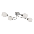 Plafonnier KING 4xE27/15W/230V chrome brillant