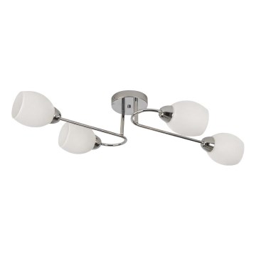 Plafonnier KING 4xE27/15W/230V chrome brillant