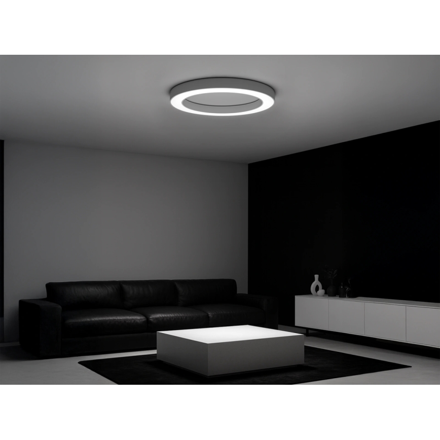 Plafonnier LED 100W/230V 3000/4000/6500K Ø 100 cm blanc