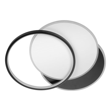 Plafonnier LED/100W/230V 3000-5000K noir/gris
