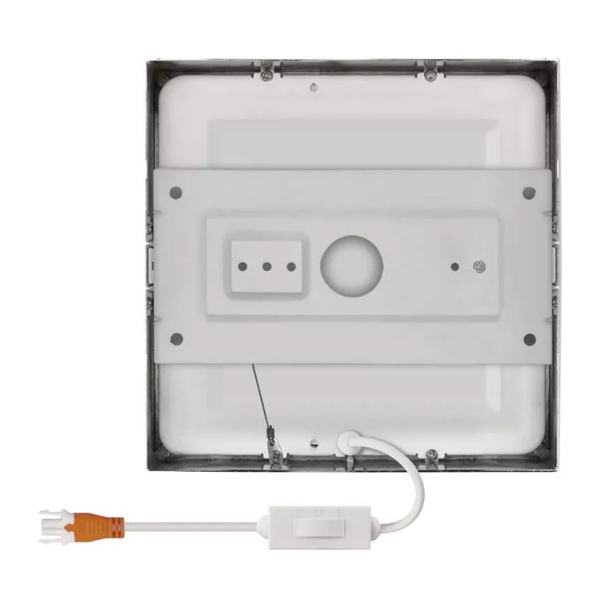 Plafonnier NEXXO LED/12,5W/230V 3000/3500/4000K 17x17 cm chrome brillant