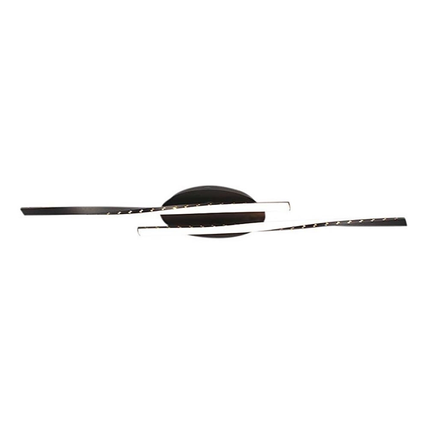 Plafonnier LED/12W/230V 3000K noir