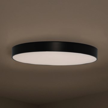 Plafonnier LED 135W/230V 3000/4000/6500K Ø 80 cm noir