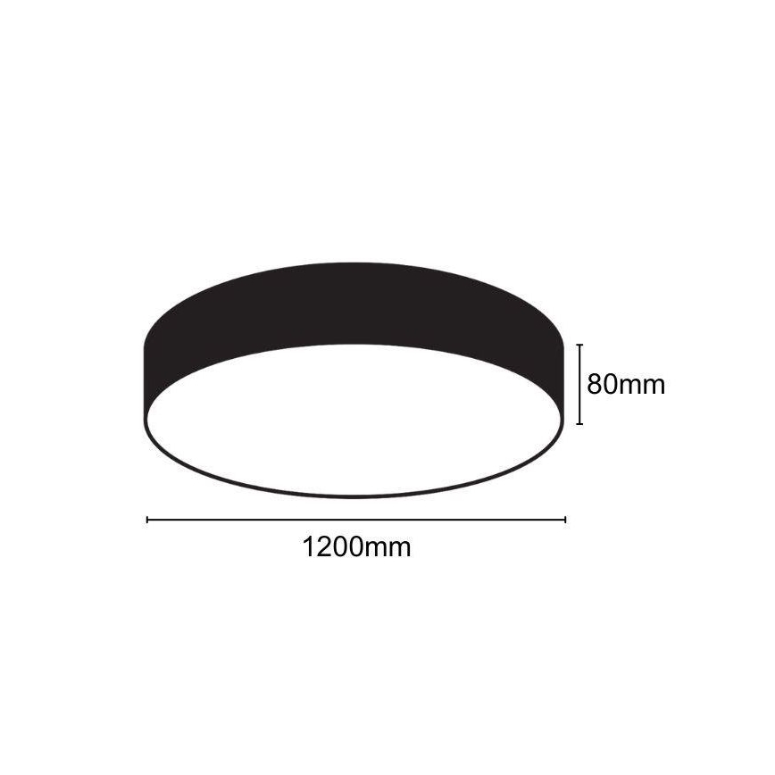 Plafonnier LED/150W/230V 4000K d. 120 cm