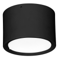 Plafonnier LED/16W/230V noir d. 12 cm