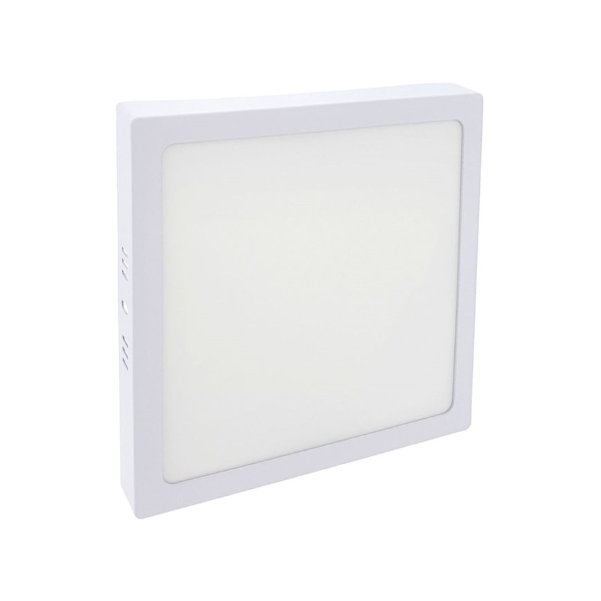 Plafonnier LED/18W/230V 2700K 21x21 cm blanc