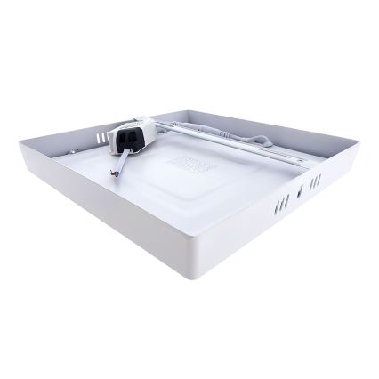 Plafonnier LED/18W/230V 2700K 21x21 cm blanc