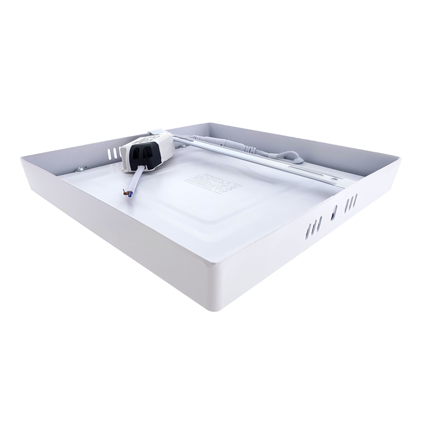 Plafonnier LED/18W/230V 2700K 21x21 cm blanc