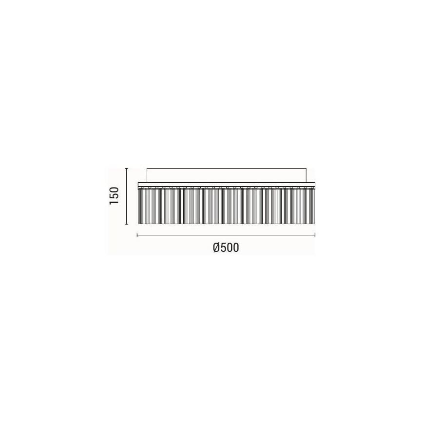 Plafonnier LED/18W/230V 3000K