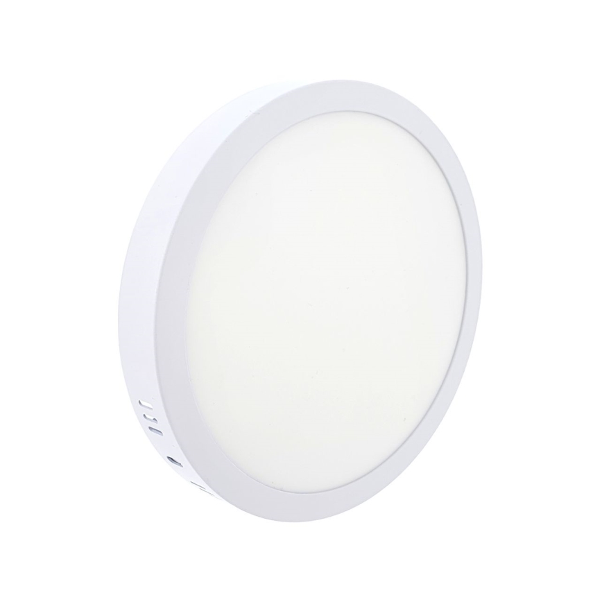 Plafonnier LED/18W/230V 4200K d. 21 cm blanc